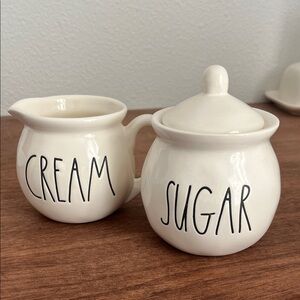 Rae Dunn Artisan Cream and Sugar Set